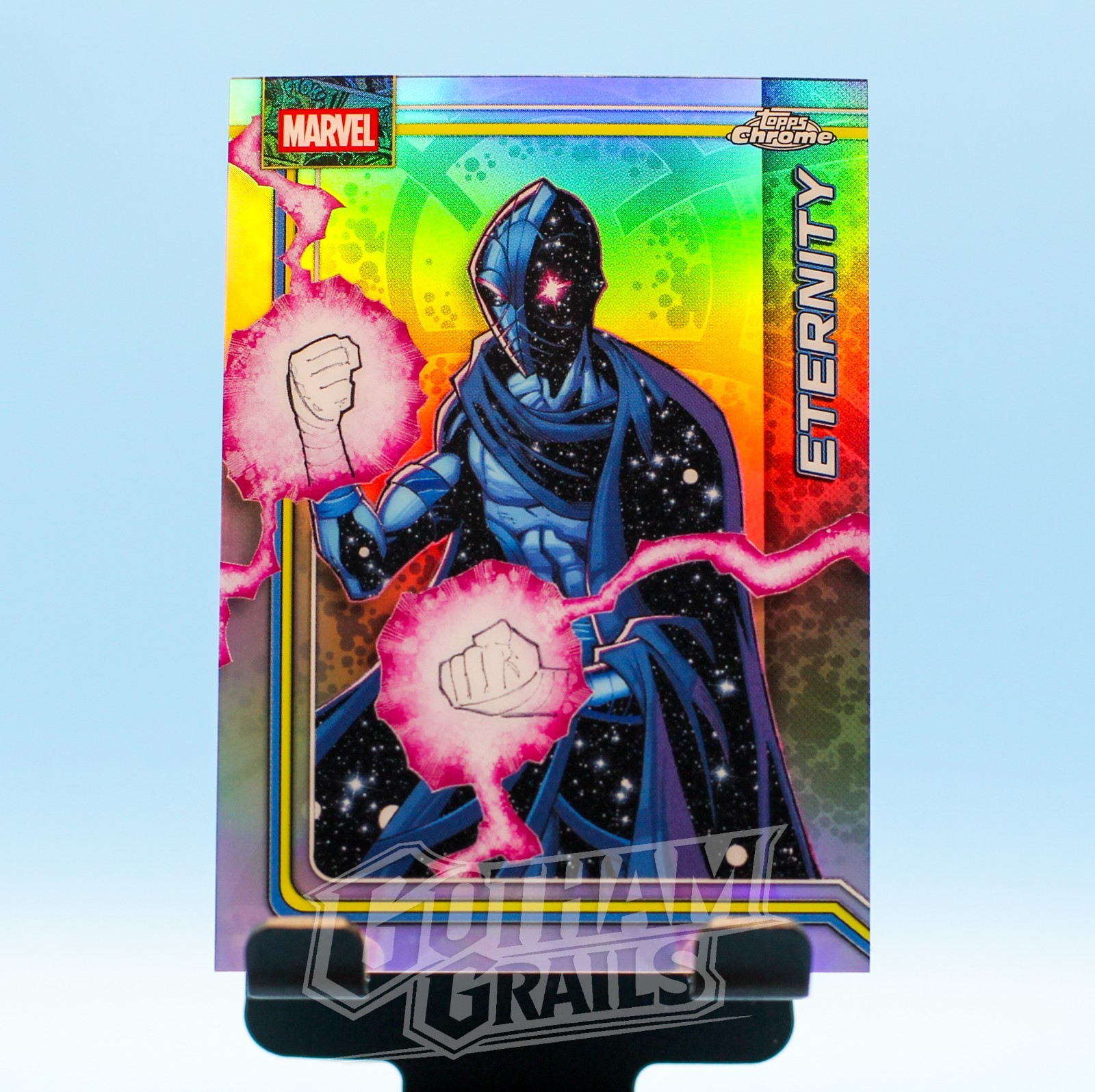 2026 Topps Chrome Marvel Comics Eternity #036 rifrattore