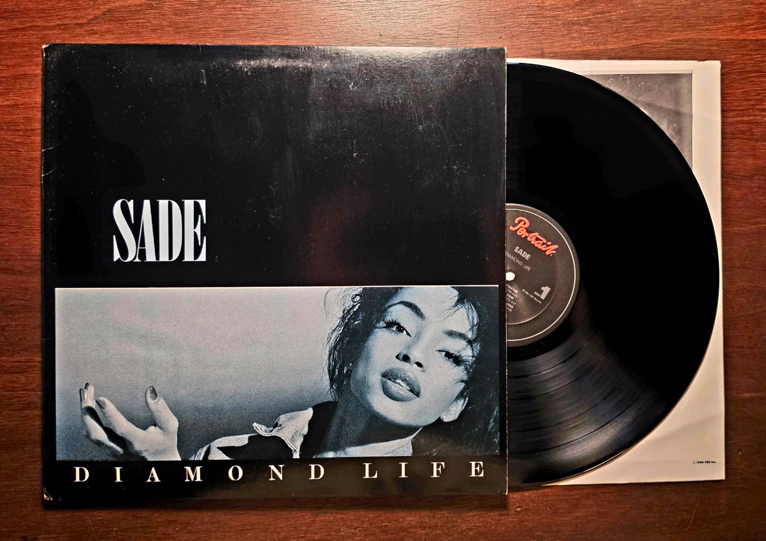 SADE Diamond Life Vinyl Lp 1985 US Carrollton 1st Press Portrait FR 39581 VG+