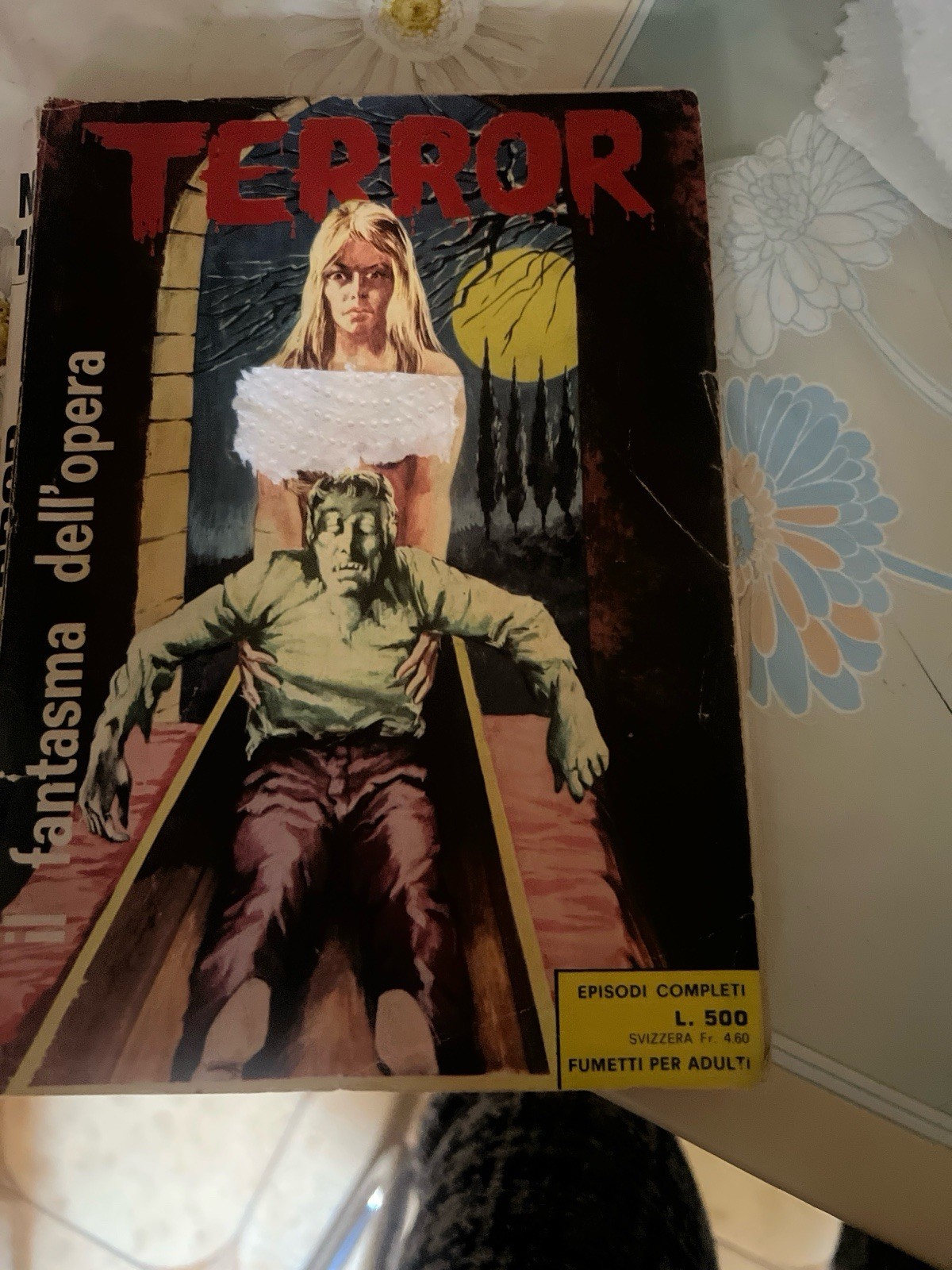 Elvipress S.A. Terror n.15 1971 fumetto mensile numero singolo I. Jolanda