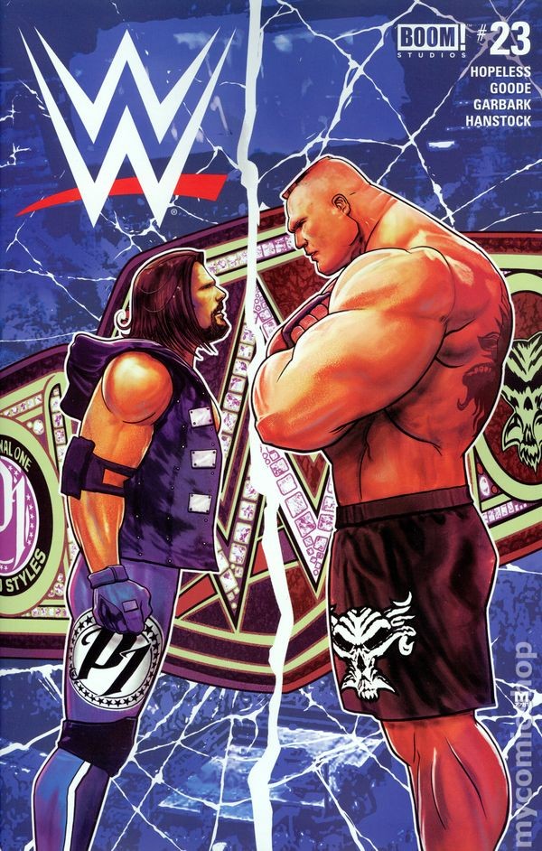 WWE #23A D'Alfonso VG 2018 Stock Image Low Grade