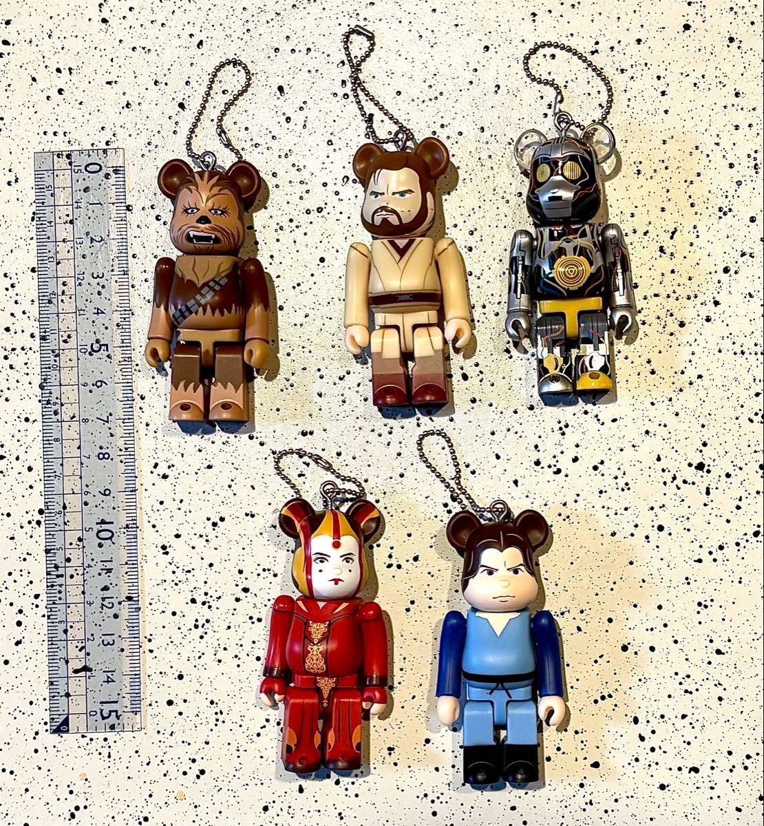 Set 5 corpi Star Wars Be@rbrick