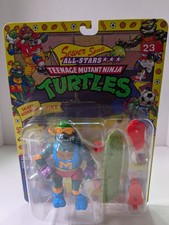 Modellino Teenage Mutant Ninja Turtles Sewer Sports All Stars Skateboard Mike 5" 