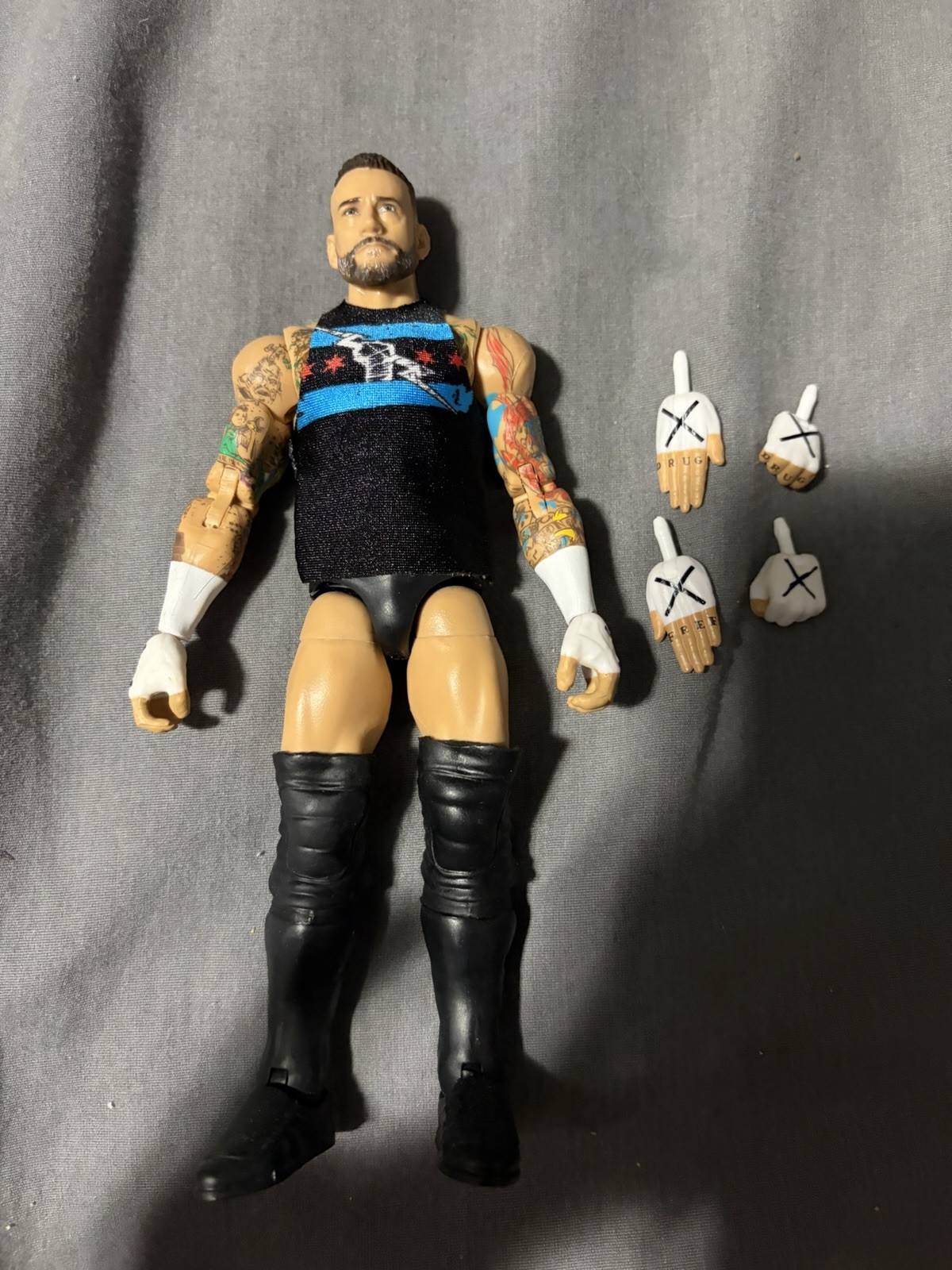 Modellino CM Punk WWE Elite Collection Top Picks 2025 Wave 2