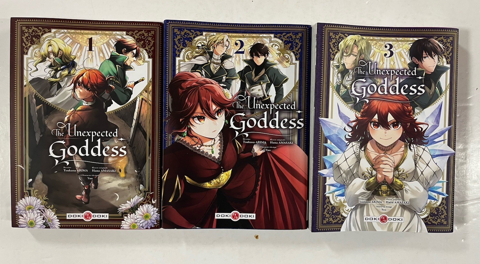 THE UNEXPECTED GODDESS 1 à 3 Arima Amasaki MANGA seinen en français COMPLET