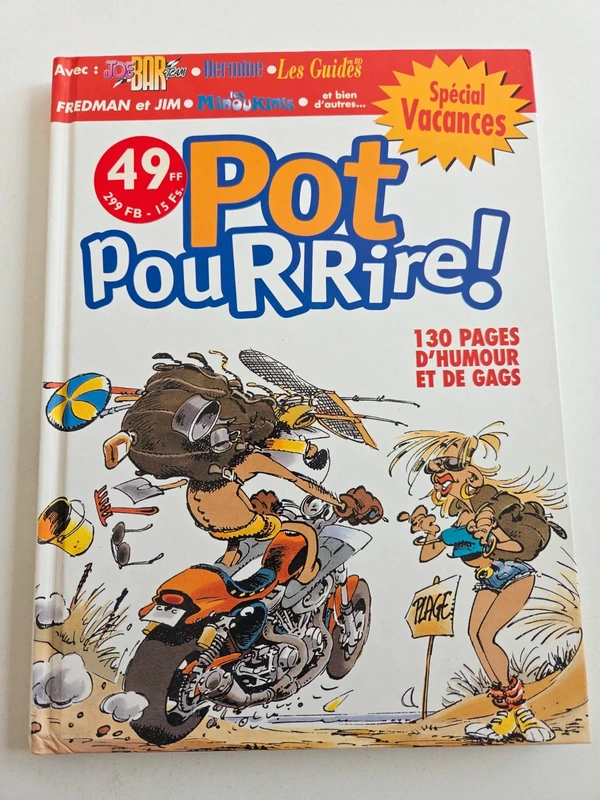 Pot PourRire ! Spécial Vacances – BD humour – Vents d'Ouest 1998