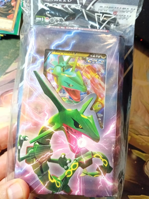 Pokemon Rayquaza rare foil