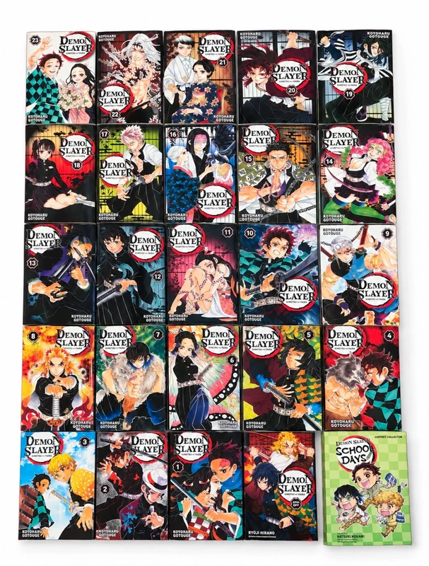 Mangas Demon slayer tomes 1-23+3 tomes collector