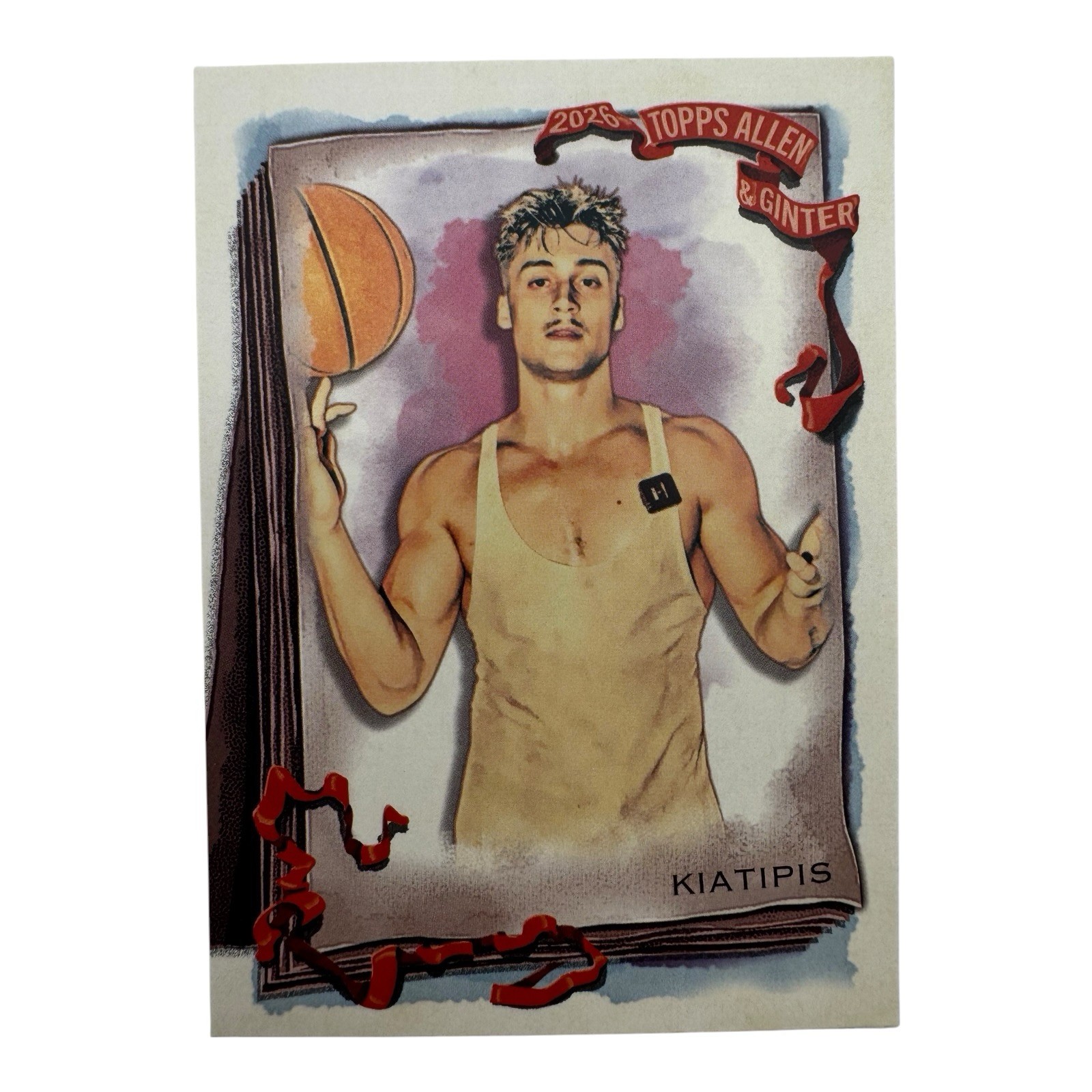 Topps Allen & Ginter 2026 Matt Kiatipis #292 MK 1v1 Basketball Creator Card