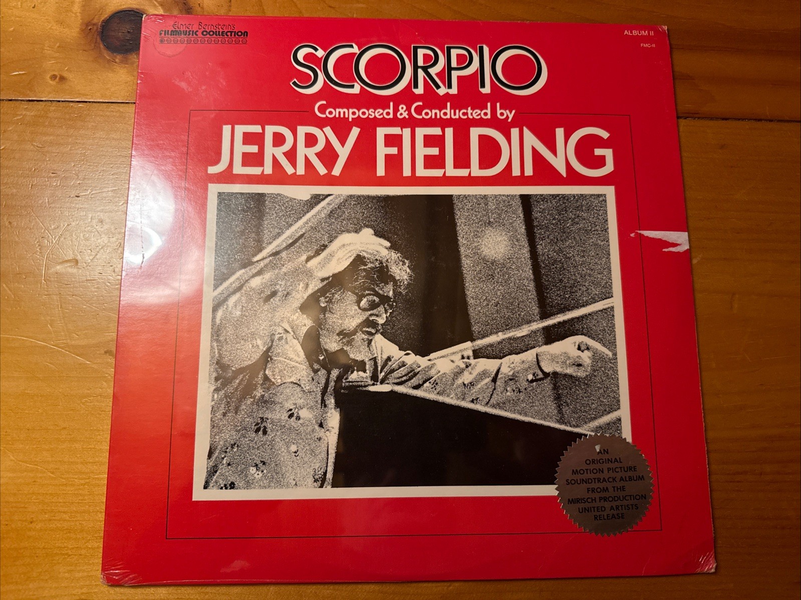 Jerry Fielding ‎– Scorpio Soundtrack 1978 EBFC FMC-11 Sealed Vinyl M