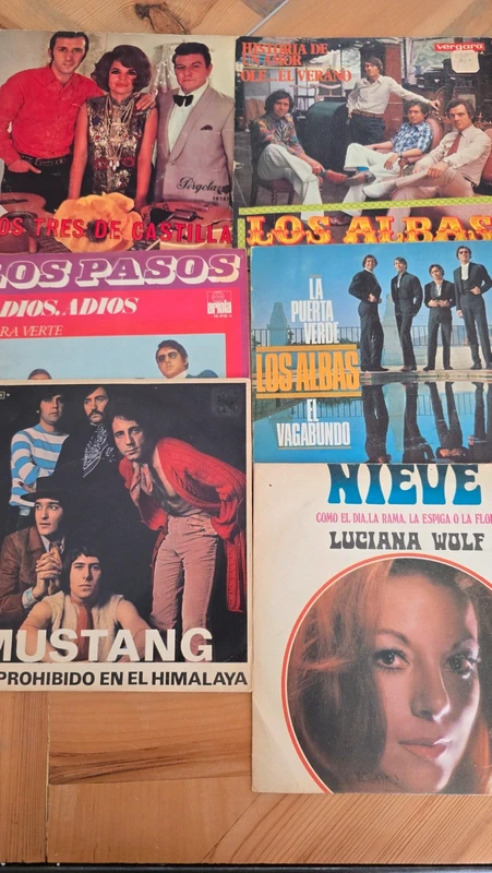 Vinilos ep grupos pop de los 60, 70