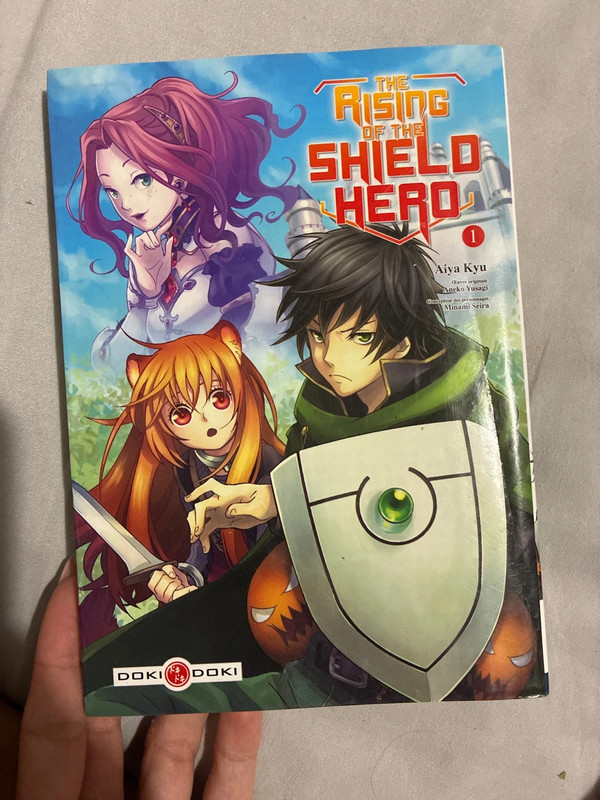 The rising of the shield hero tome 1