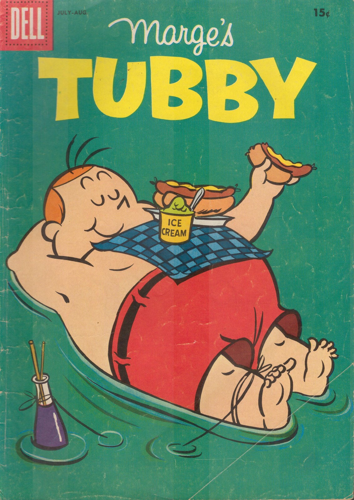 53421: DELL COMICS MARGE'S TUBBY #1 grado VG