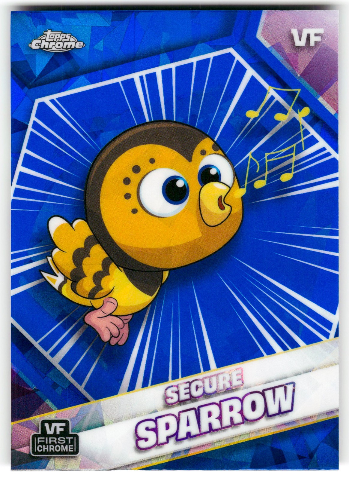 Secure Sparrow VeeFriends 2026 Topps Chrome Sapphire Card
