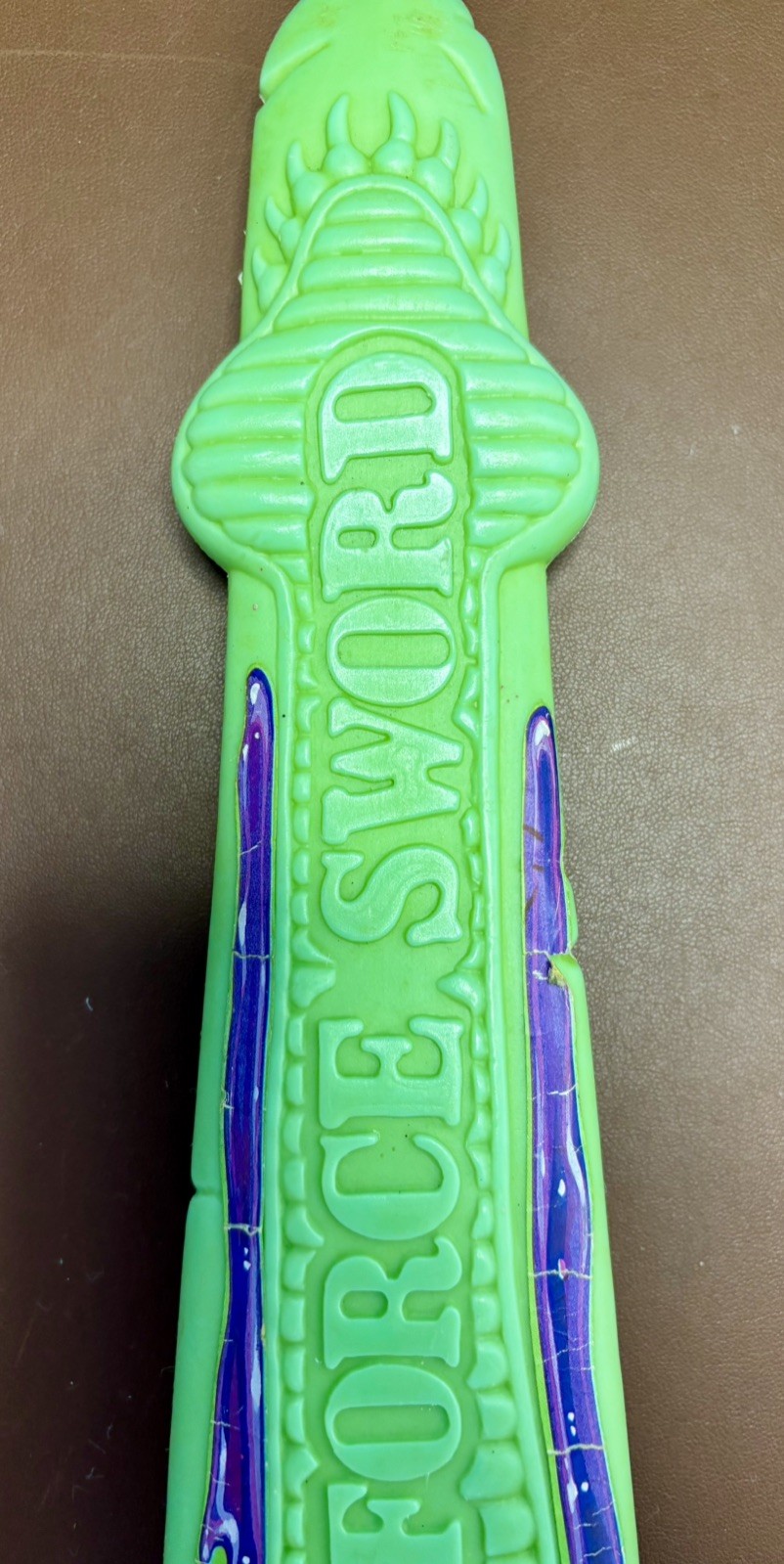 VINTAGE 1990 TMNT Sewer Force Sword  Case ONLY - Teenage Mutant Ninja Turtles