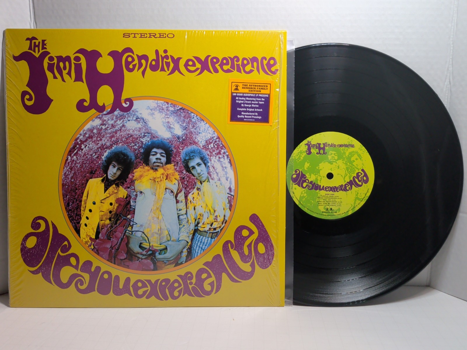 Are You Experienced by Hendrix, Jimi (Record, 2014) NM in shrink