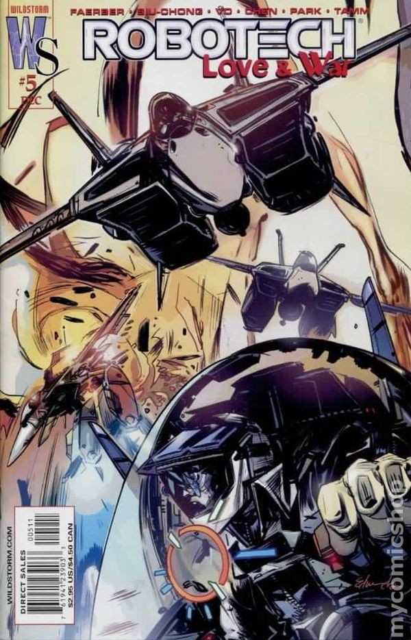 Robotech Amore e Guerra #5B VG 2003 Immagine Stock Basso Grado