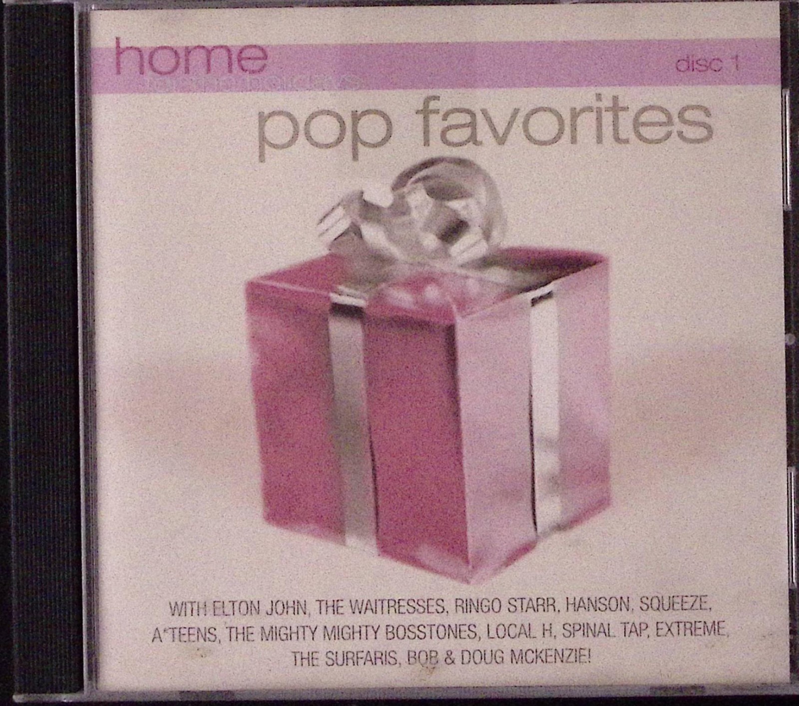 HOME FOR THE HOLIDAYS POP FAVORITES CD 1 ELTON JOHN RINGO STARR HANSON EXC 547C
