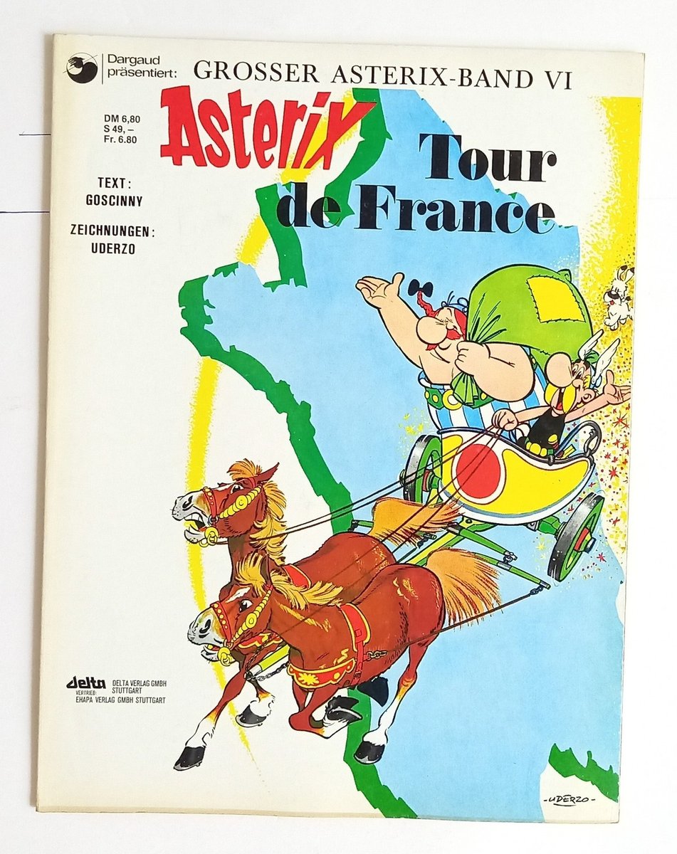 Asterix - Tour de France - Grosser Asterix - Volume VI - Fumetto - Vintage