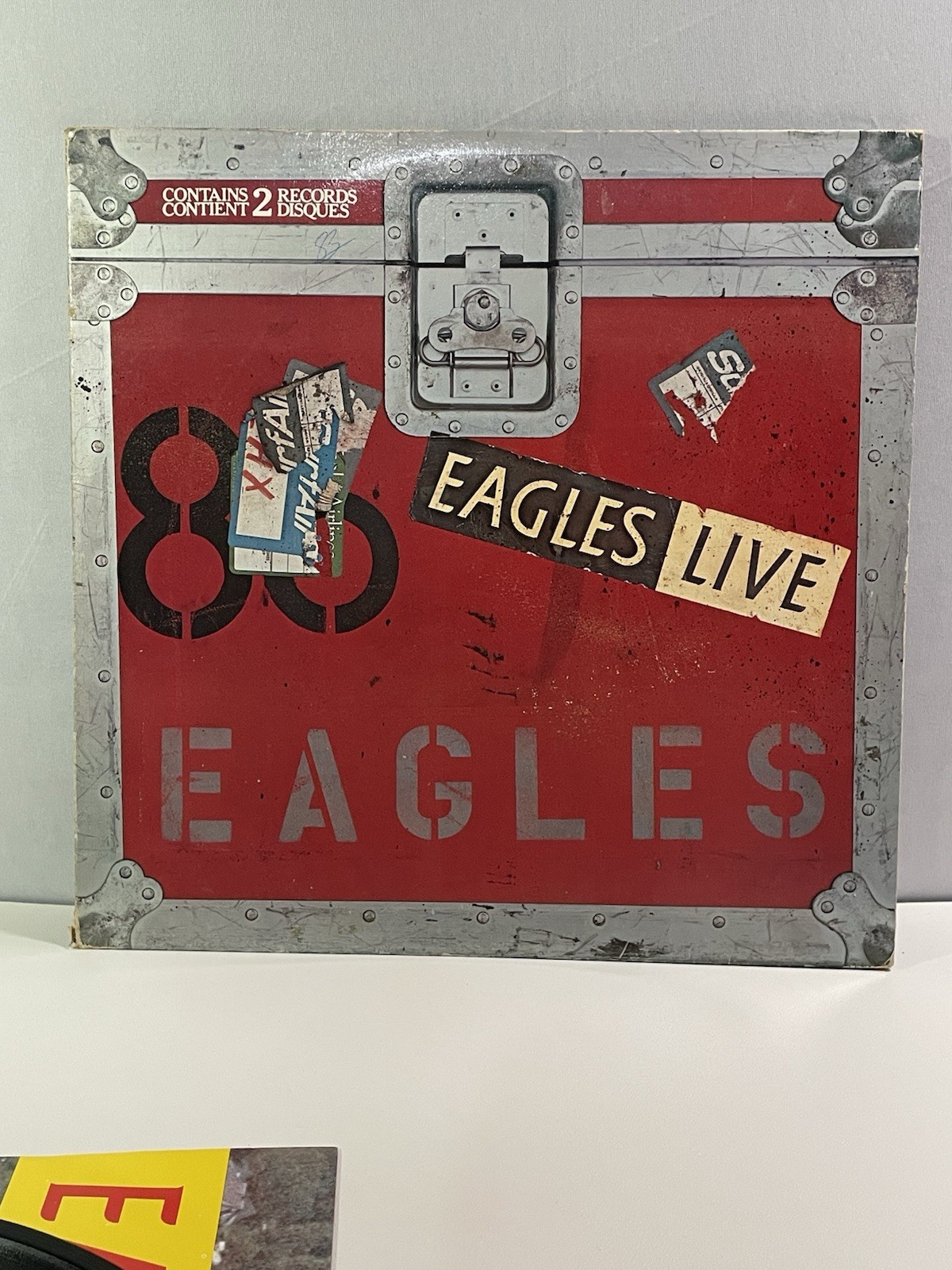 Eagles Live 1980 2X LP Vinyl Album includes orig. Fold out poster