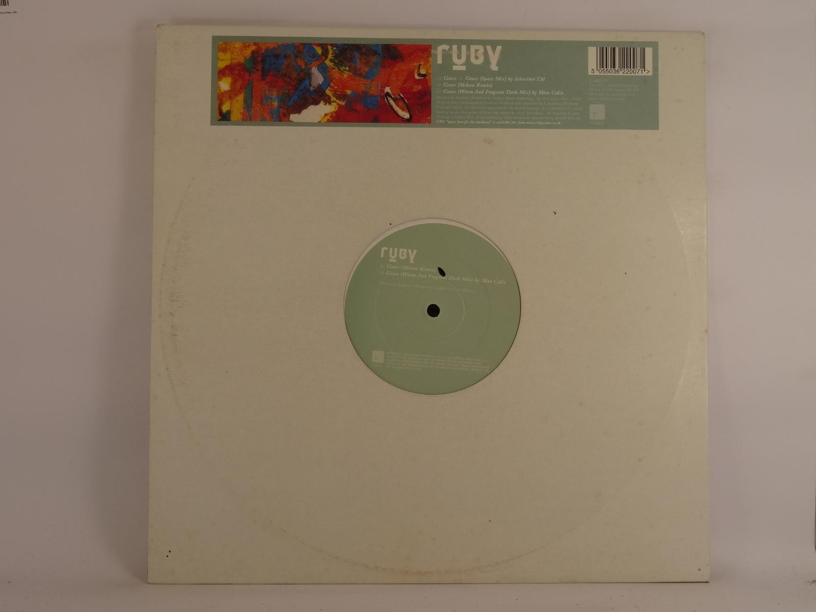 RUBY GRACE (315) 4 Track 12" Single plus Company Sleeve WICHITA