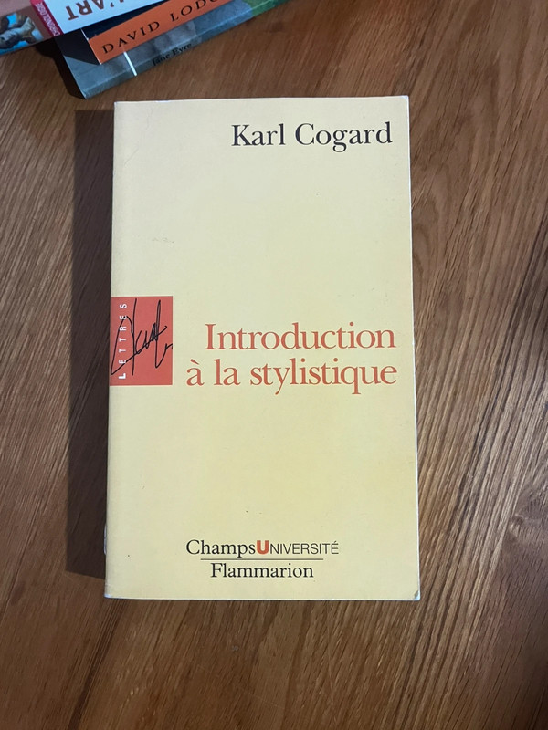 Introduction à la Stylistique de Karl Cogard