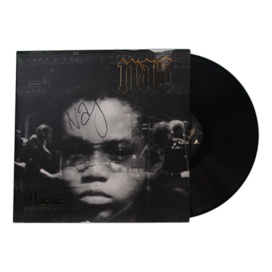 Nas Signed "Illmatic" Vinyl Record Album (JSA)