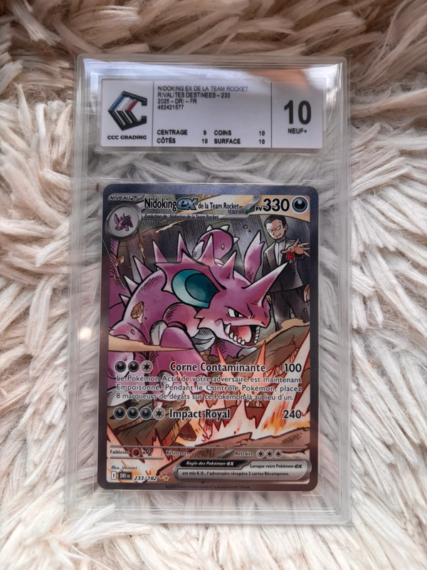 Nidoking 233 ev10 rivalités destinées ccc 10