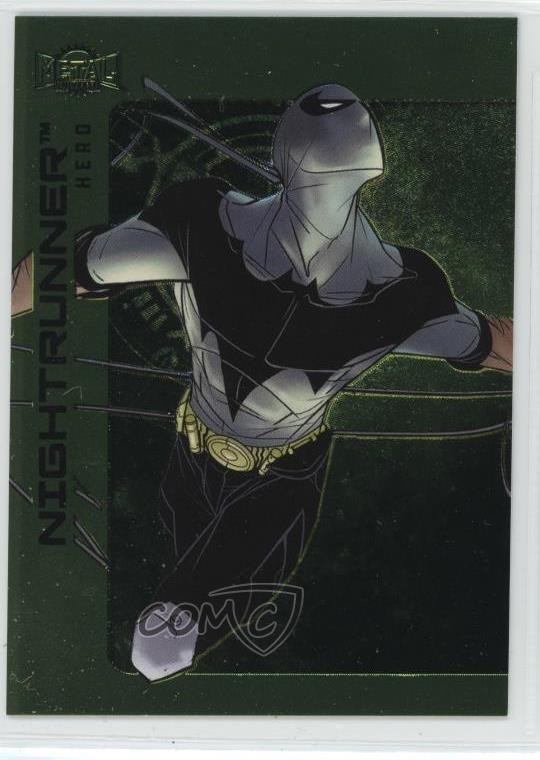 2025 Skybox Metal Universe Batman Lime Green FX 72/175 Night Runner #79 g7c
