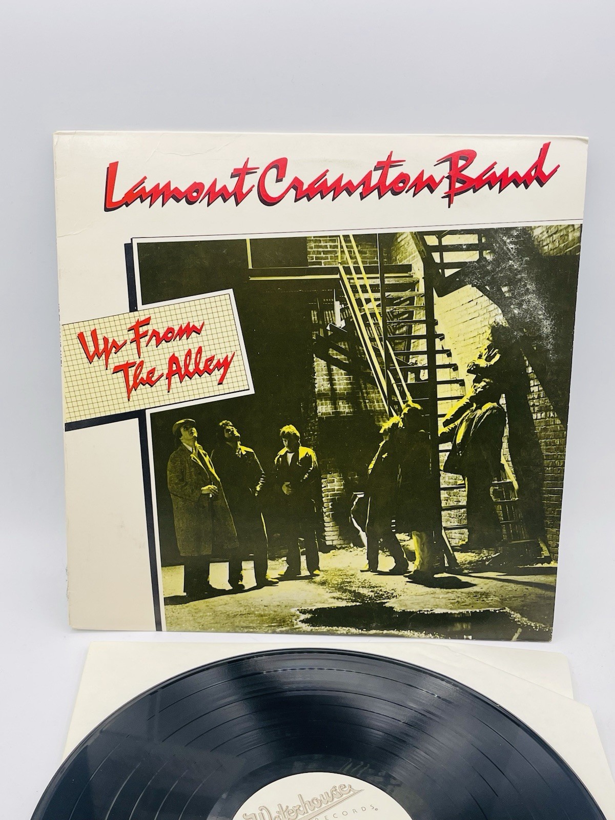 LAMONT CRANSTON BAND -- UP FRON THE ALLEY -- WATERHOUSE RECORDS -- WATERHOUSE 10