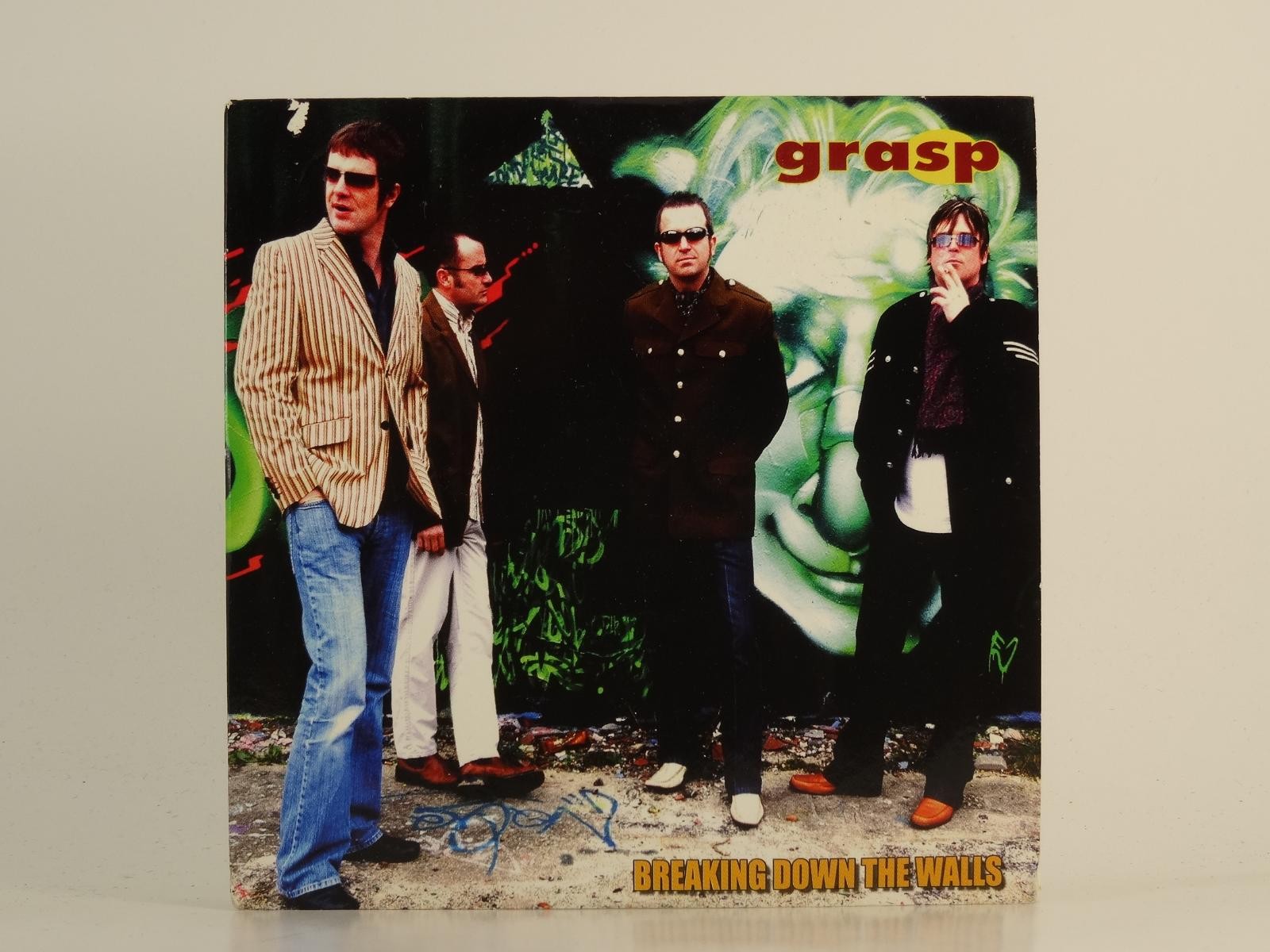 GRASP BREAKING DOWN THE WALLS (D73) 3 Track Promo CD Single plus Card Sleeve 