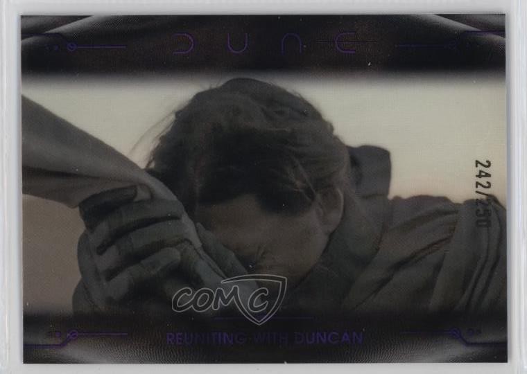 2024 Topps Chrome Dune Viola Lava Rifrattore /250 Riunione con Duncan #69 5b1