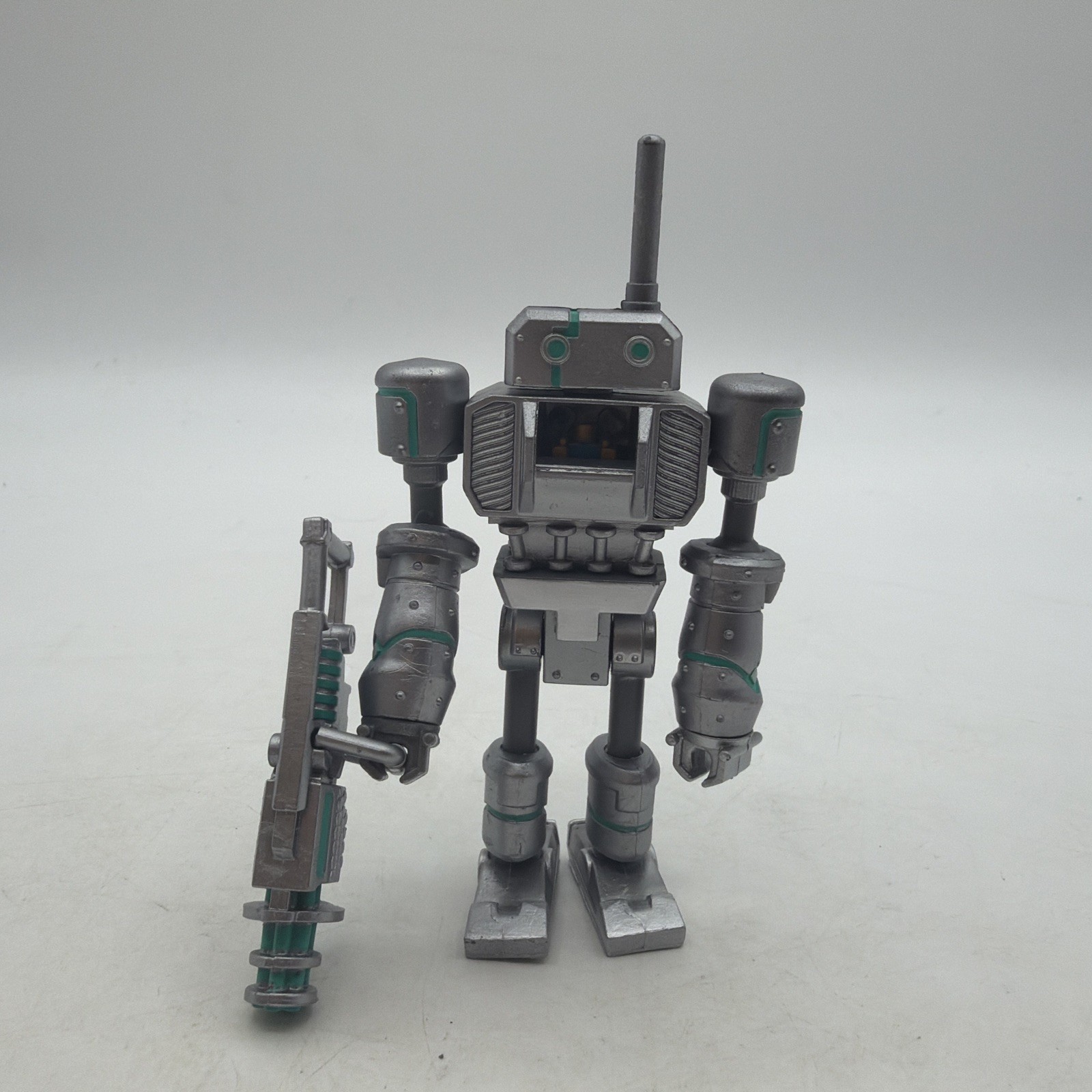 ROBL0X NOOB ATTACK - MECH MOBILITY Jazwares Silver Robot Modellino Giocattolo