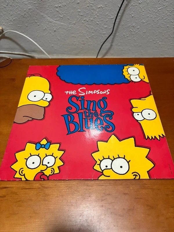 Vinilo LP Los Simpson - The Simpsons Sing The Blues (Original 1990) Geffen