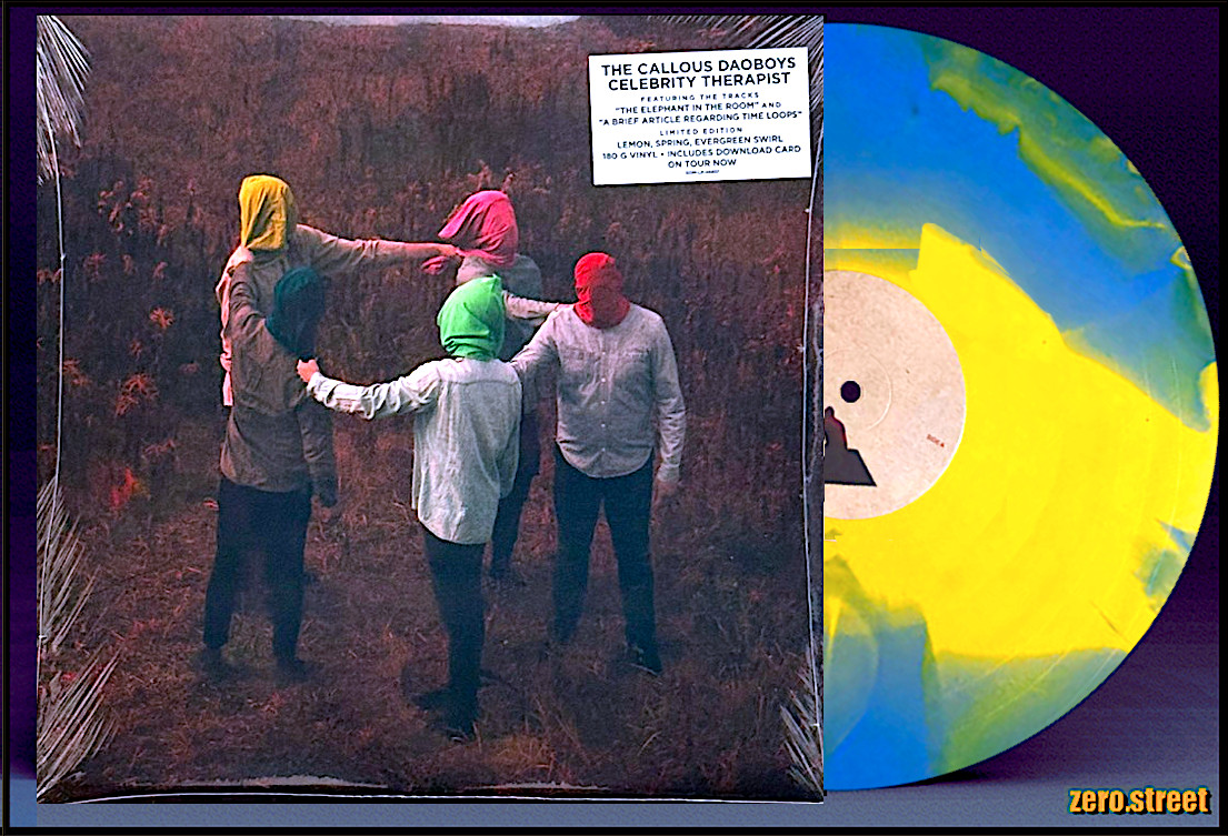 THE CALLOUS DAOBOYS Celebrity Therapist LP on COLOR VINYL New SEALED /750