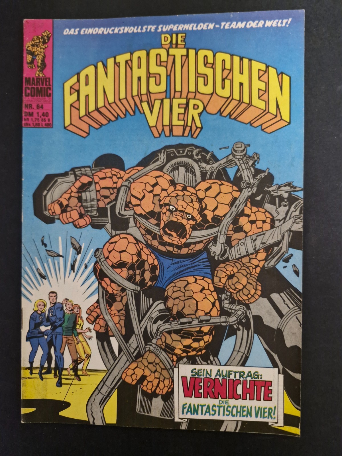 I Fantastici Quattro Fumetto n.64 ( Williams Marvel) Z1-2