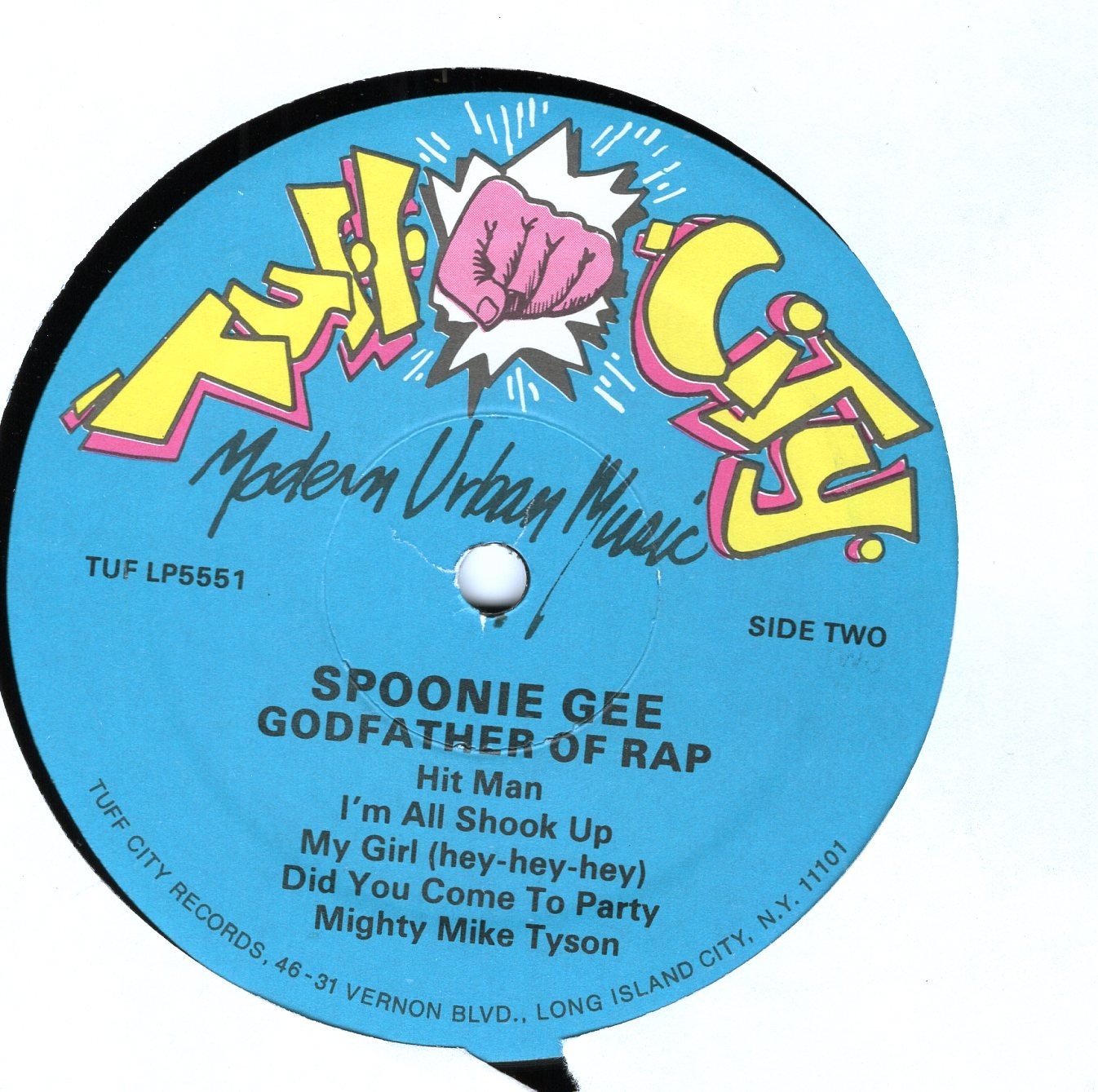 SPOONIE GEE  Godfather of Rap  LP 1987  MARLEY MARL
