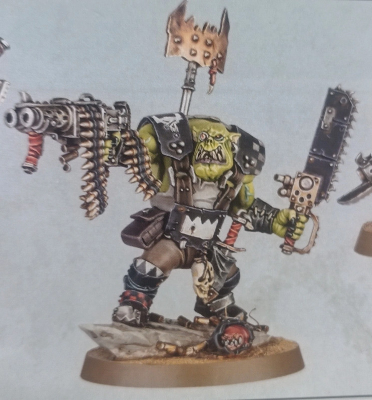 Warhammer 40k armageddon ( Bitz Boss Nob )