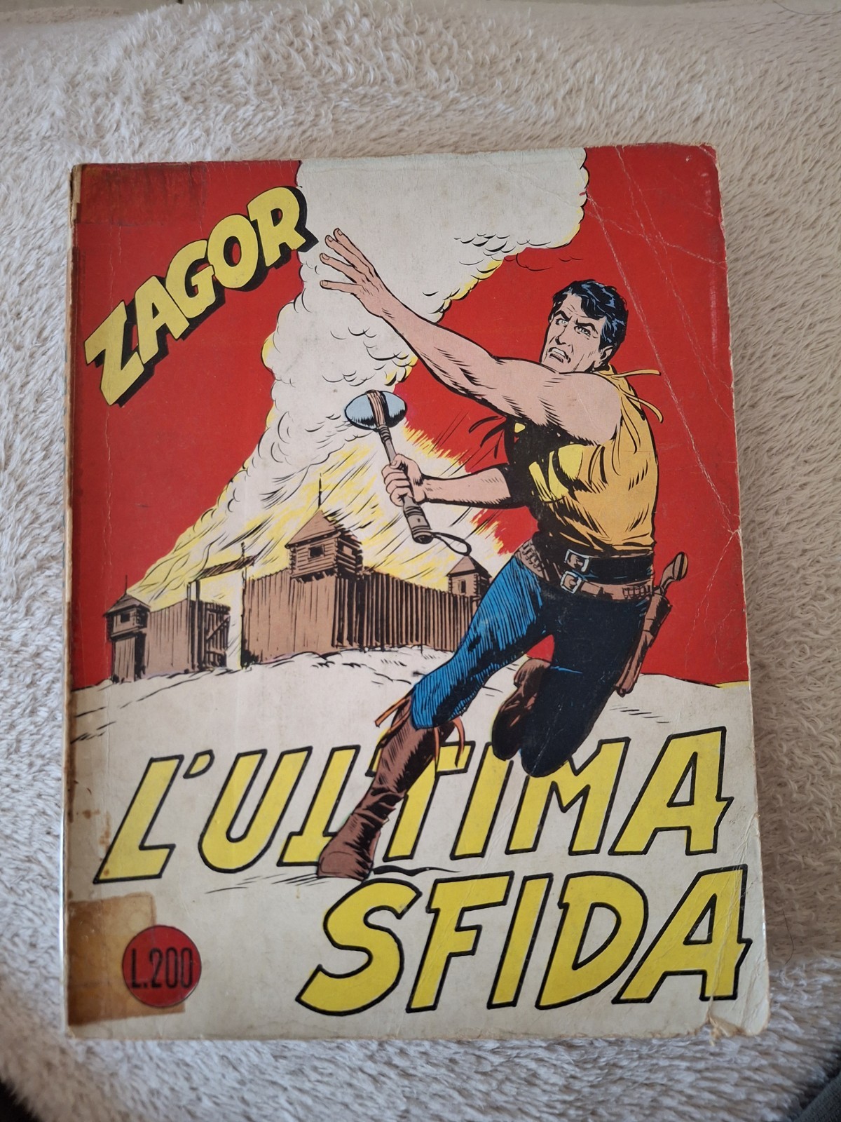 ED. BONELLI  ZAGOR ZENIT  1° ED.  N°  88  1968  ORIGINALE !!!!!
