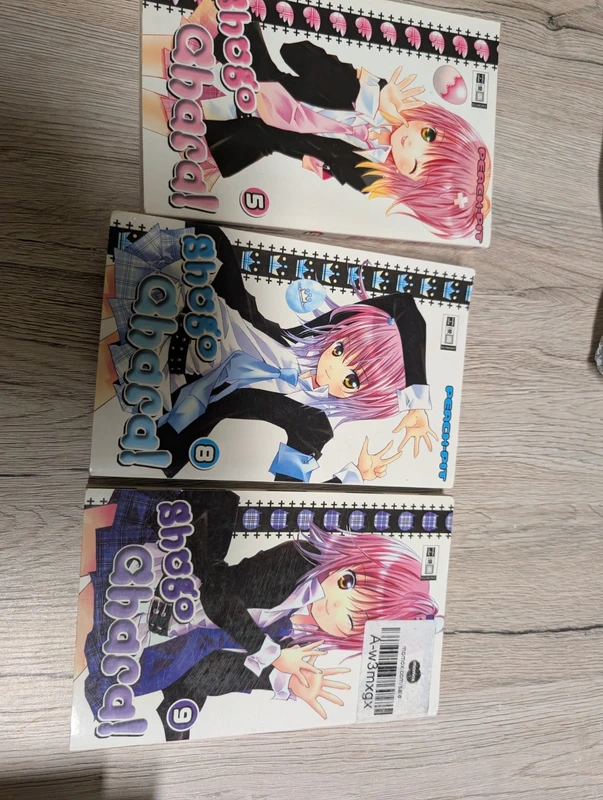 Mangas Shogo Chara volumes 5,8 und 9