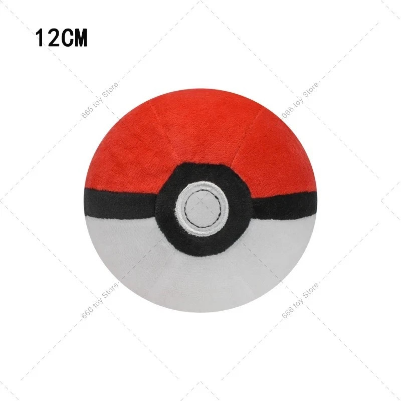 15 Styles Pokeball Plush Stuffed Toy Master Ultra Great Premier Ball