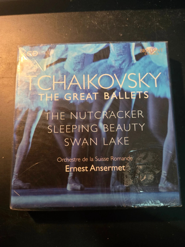 6-CD boxset met de grote balletten van Tsjaikovski, Nieuw en geseald