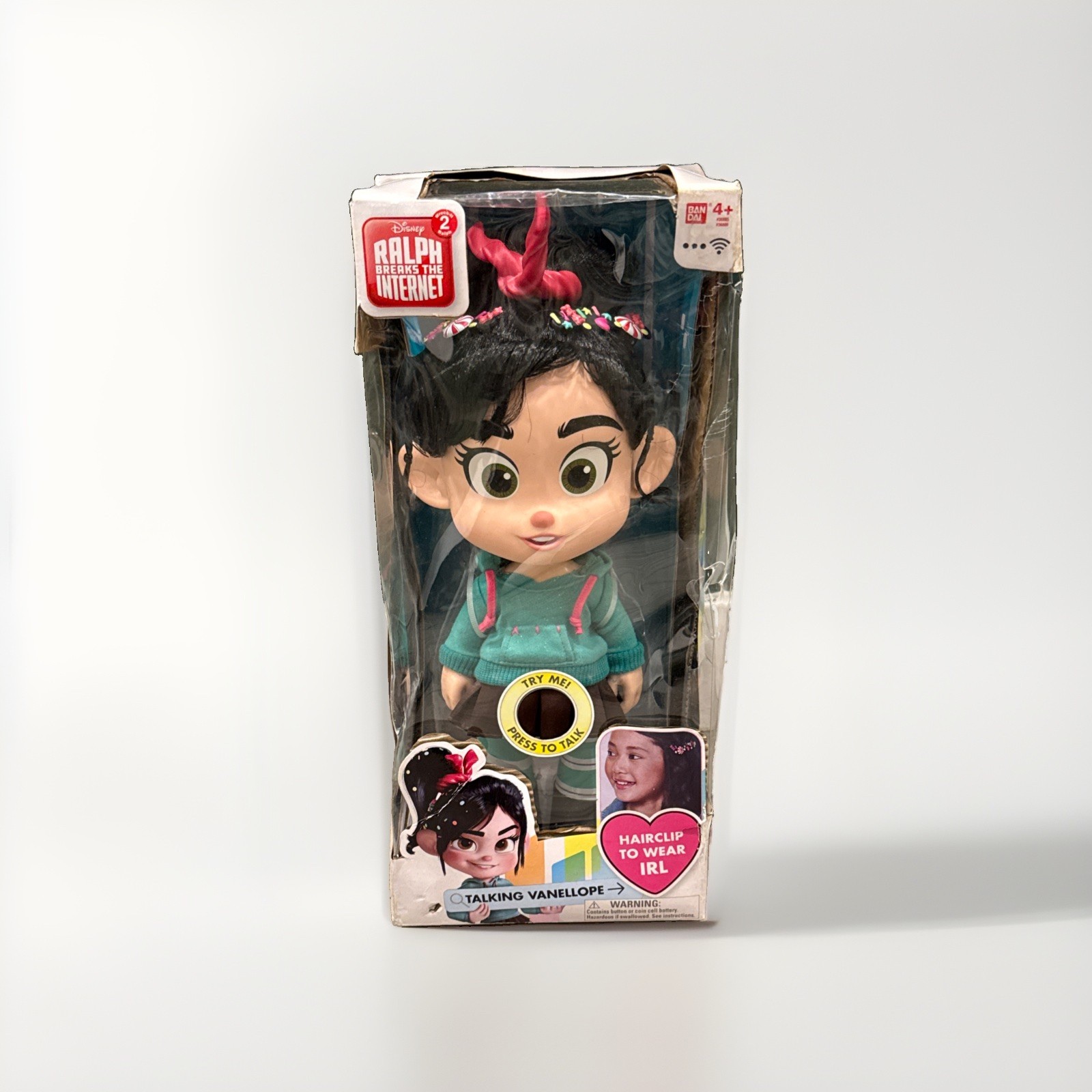 Wreck It Ralph 2 Disney's Ralph Rompe Internet Giocattolo Vanellope Parlante (leggi)