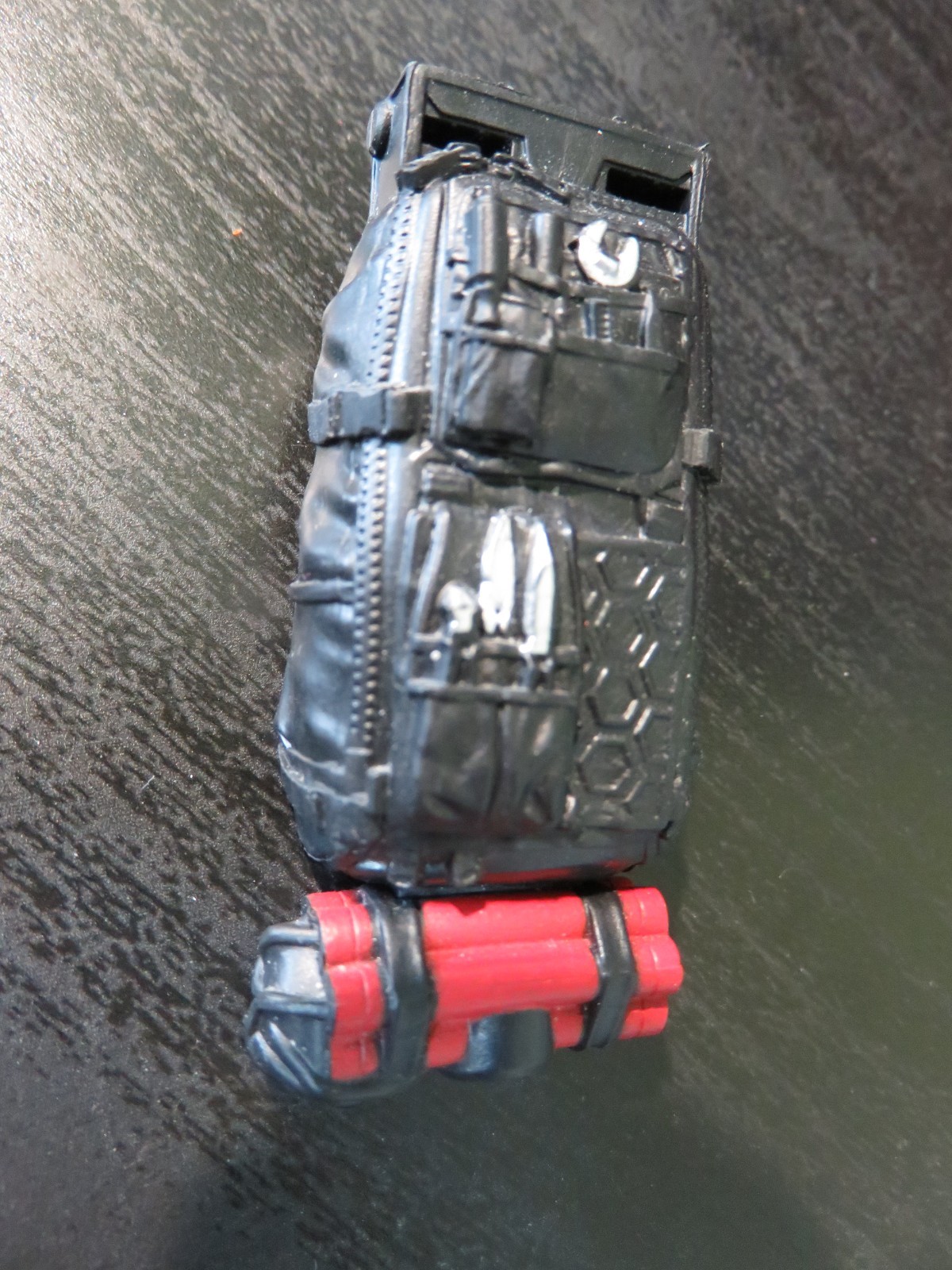 Hasbro GI JOE CLASSIFIED #21 FIREFLY Backpack w/Dynamite 6" FODDER Custom Parts