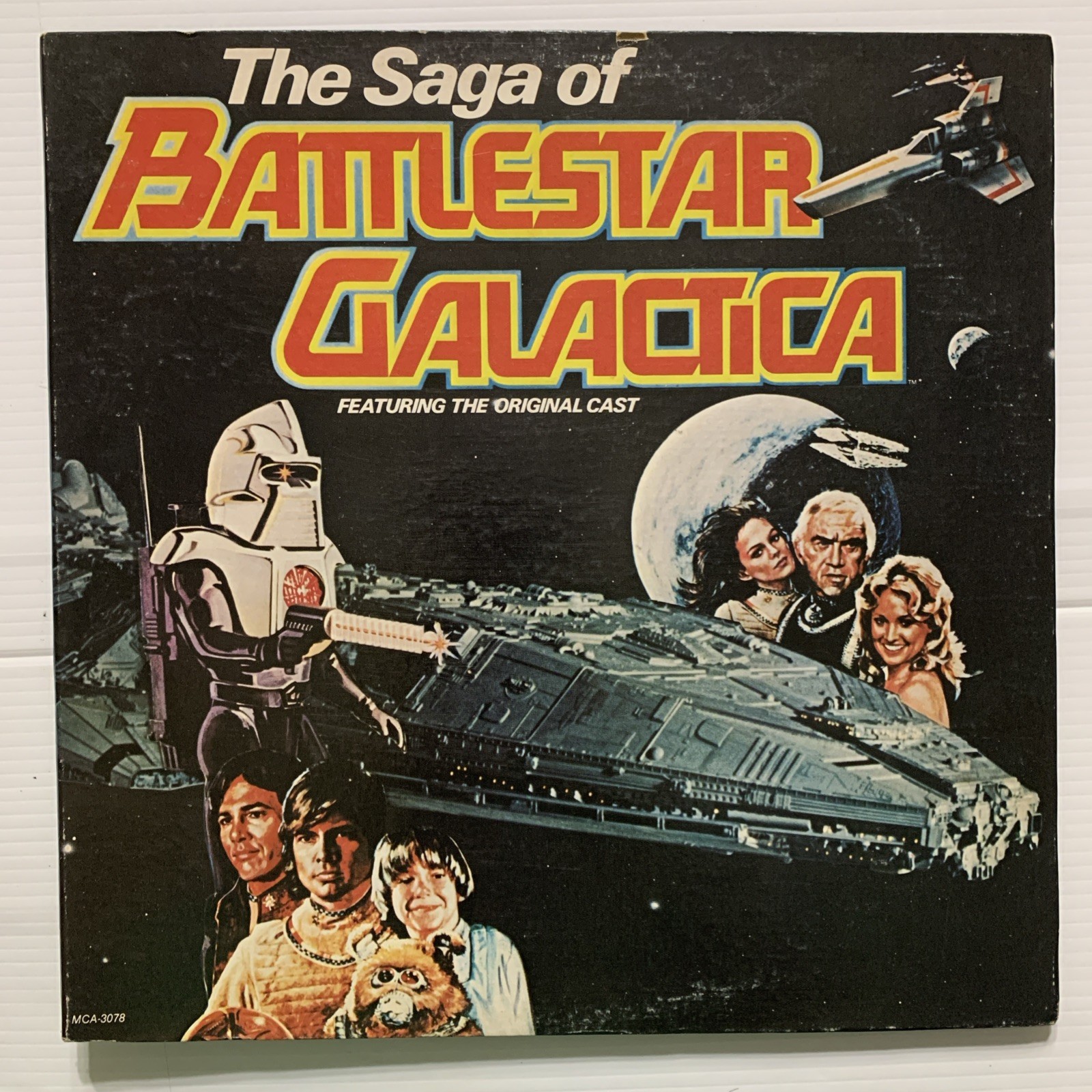 The Saga Of Battlestar Galactica 1979 MCA-3078 Play Tested VG+