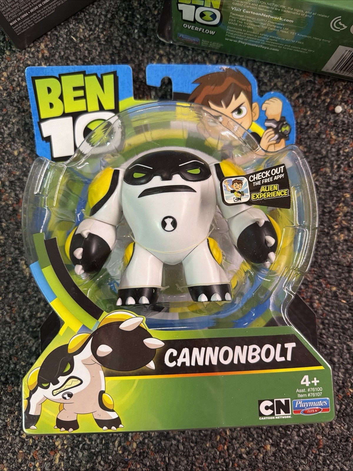 NEW Ben 10 - CANNONBOLT - 5" Action Figure 2020 PLAYMATES Cartoon Network