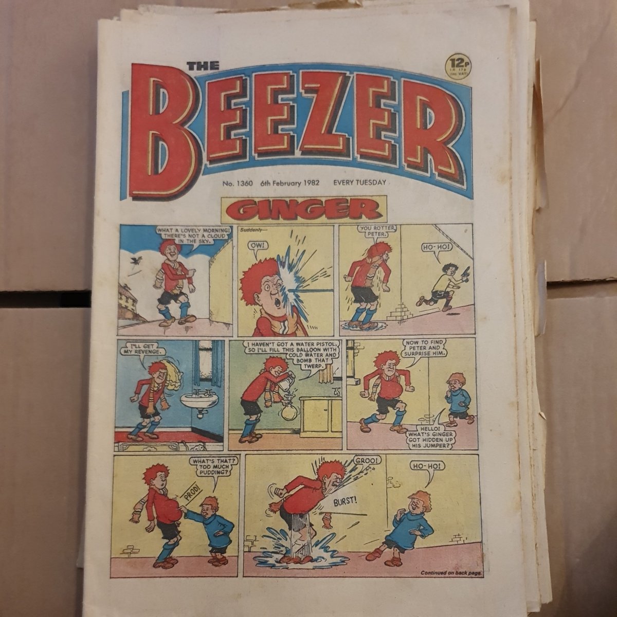 The Beezer No.1360 February 6th 1982