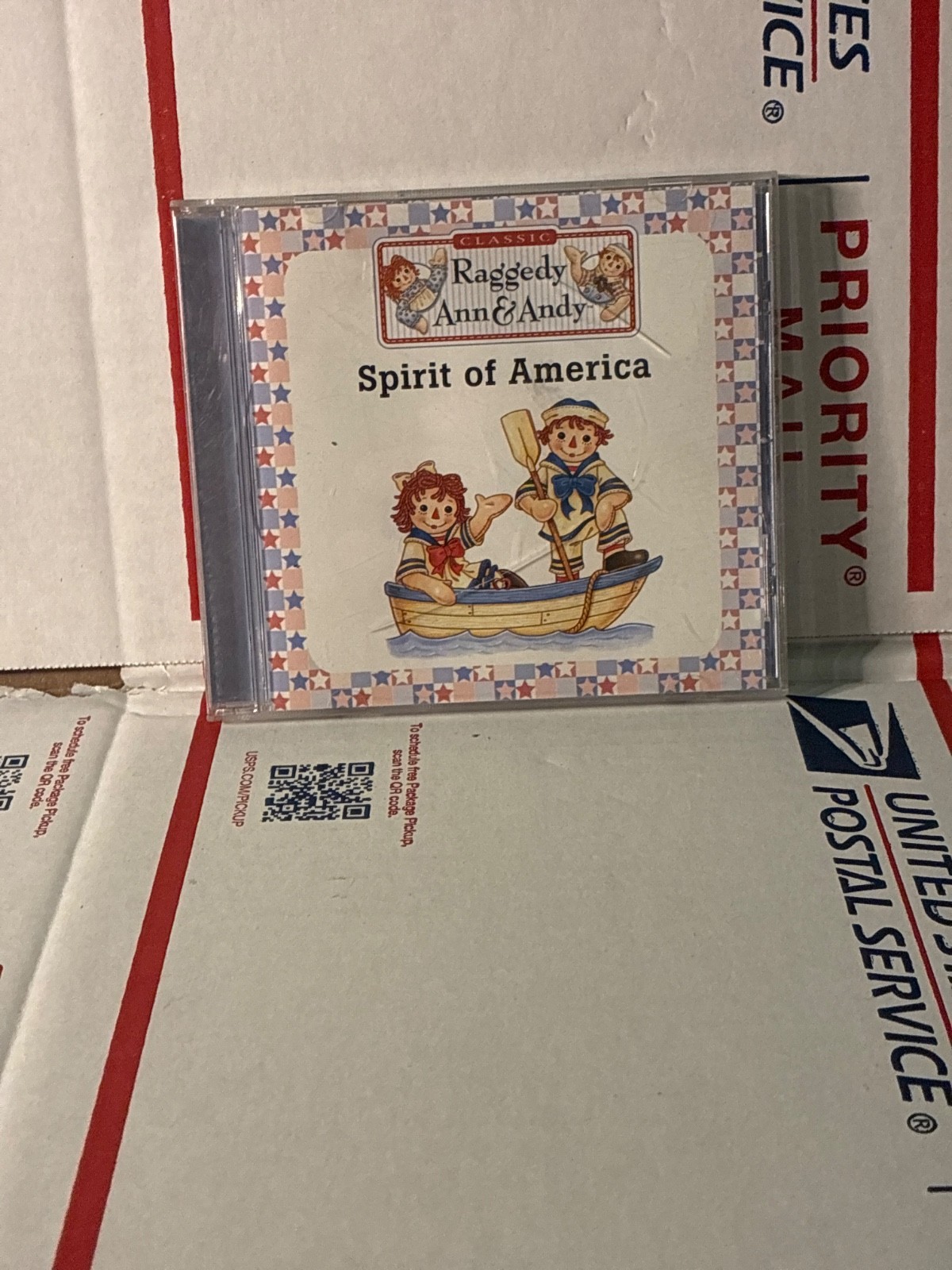 #182 CD tested~raggedy Ann & Andy spirit of America