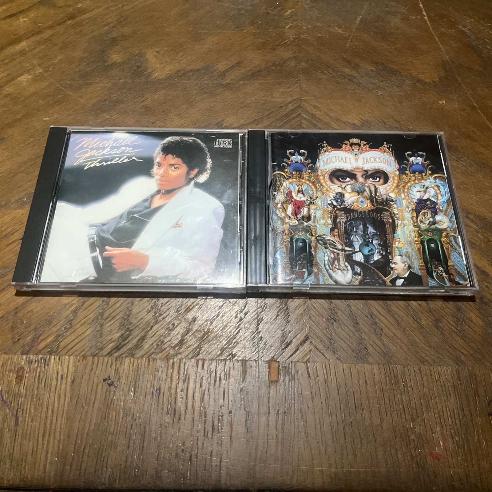 Michael Jackson CD Lot : Thriller, And Dangerous
