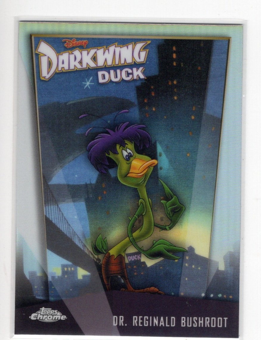 2026 Topps Chrome Disney #DD-7 Dr. Reginald Bushroot Darkwing Duck