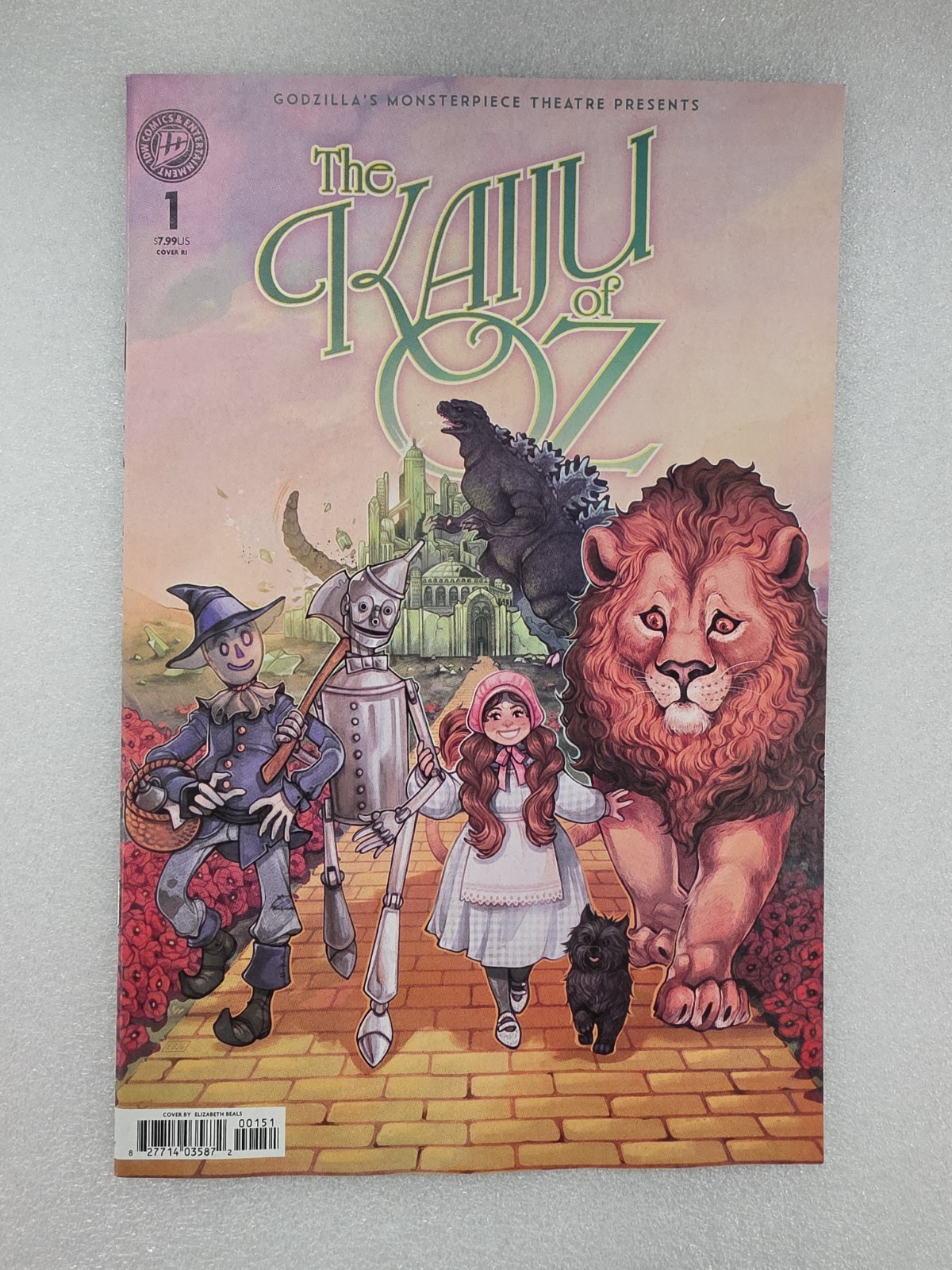 Godzillas Monsterpiece Theatre Presents The Kaiju Of Oz 1 Variant Cover RI 1:10